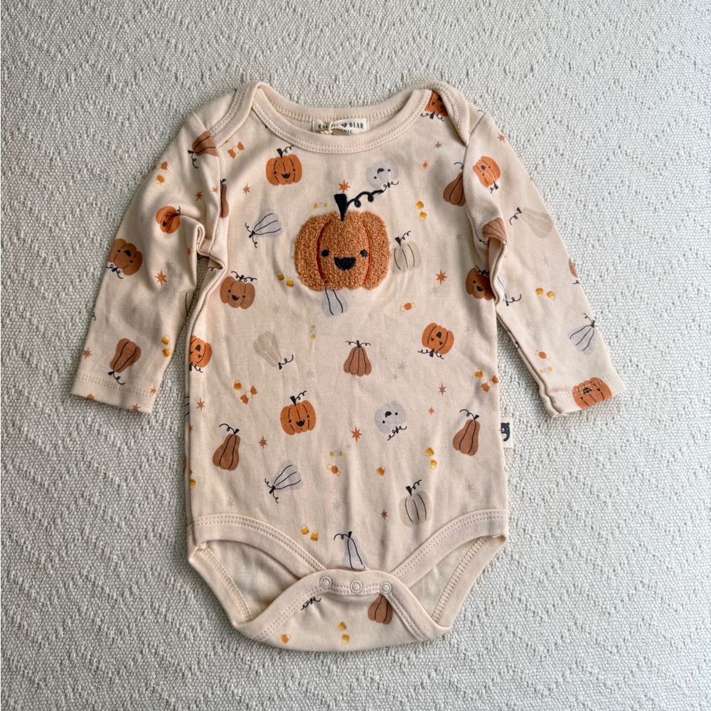 Fall Pumpkin Onesie